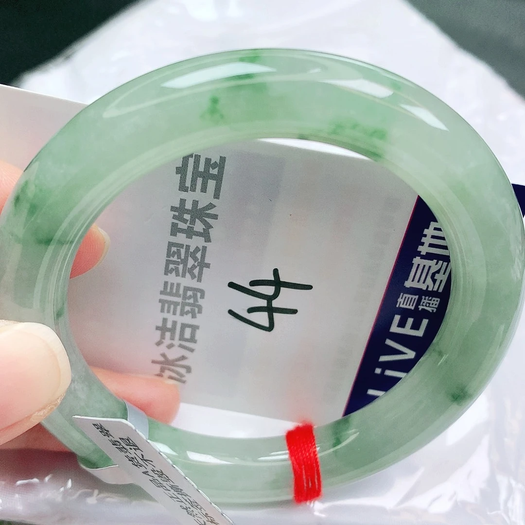 翡翠未镶嵌手镯缅甸天然A货翡翠手镯