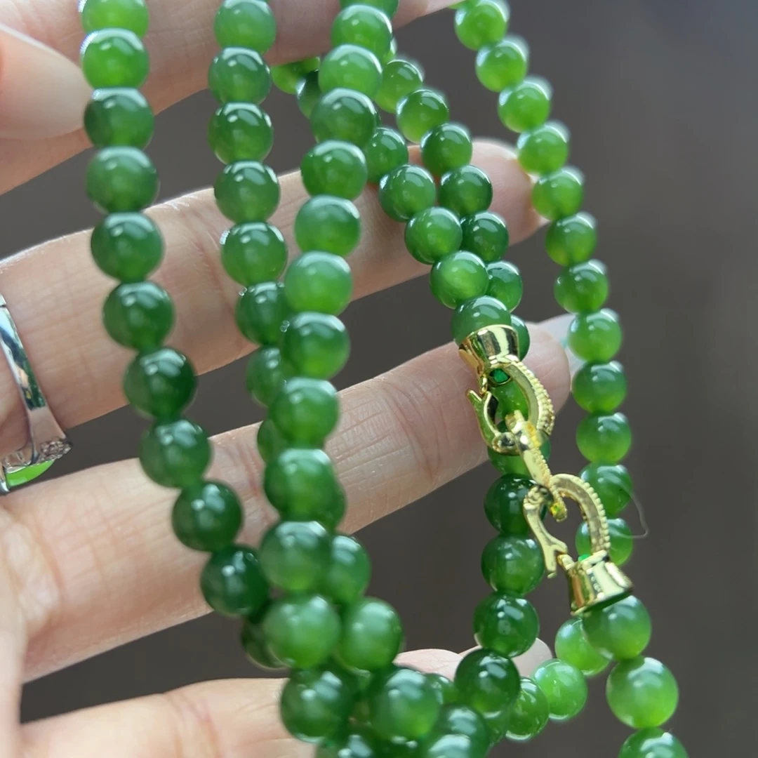 和田玉（碧玉）未镶嵌颈饰