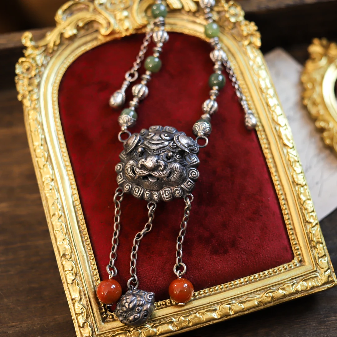 坠链均925银 小众设计师作品 手工打造 925银项链