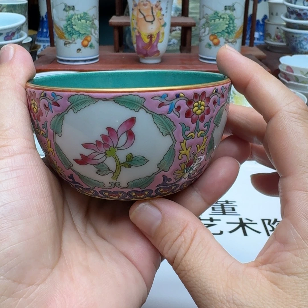 景德镇手工手绘展示