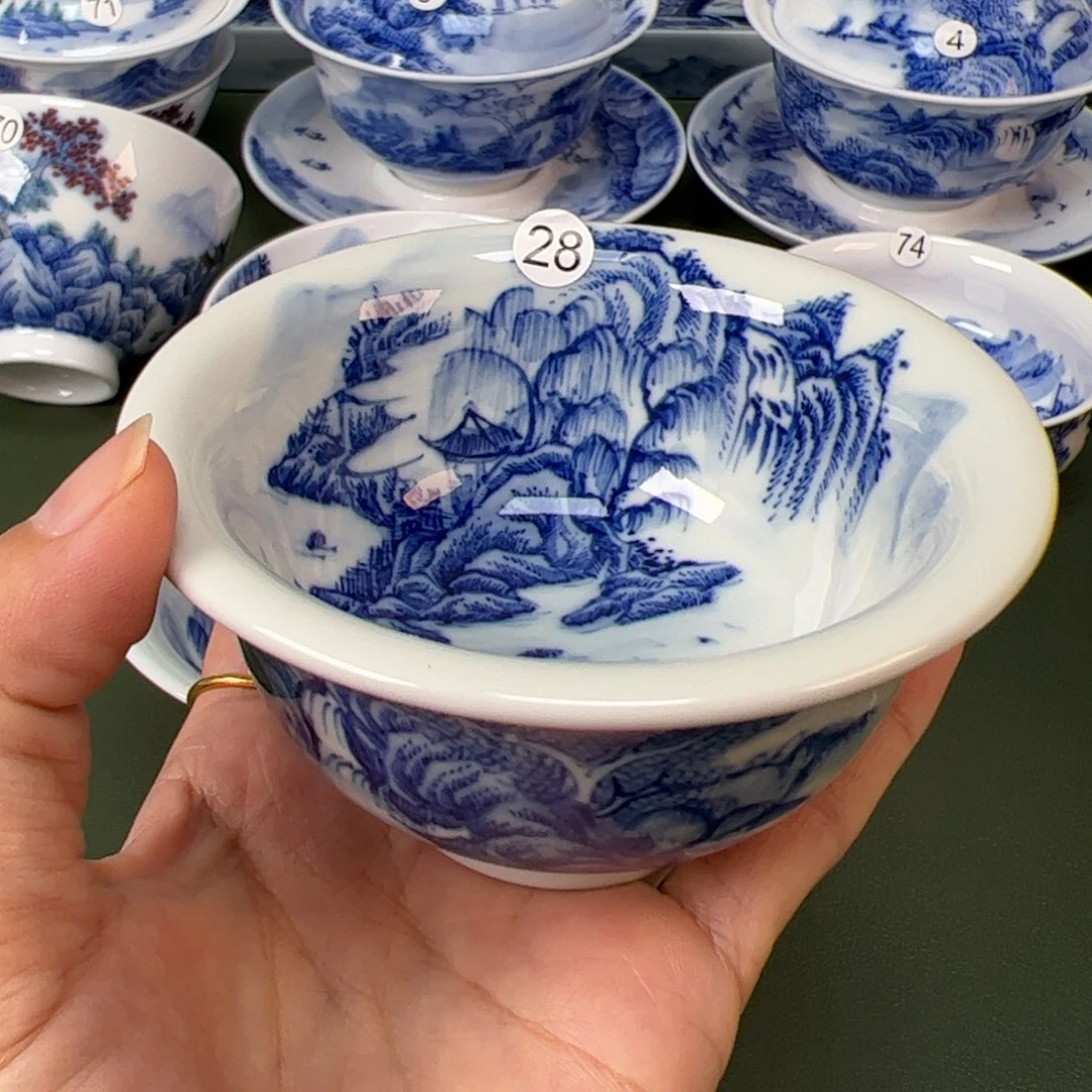 木木景德镇纯手工纯手绘茶具28