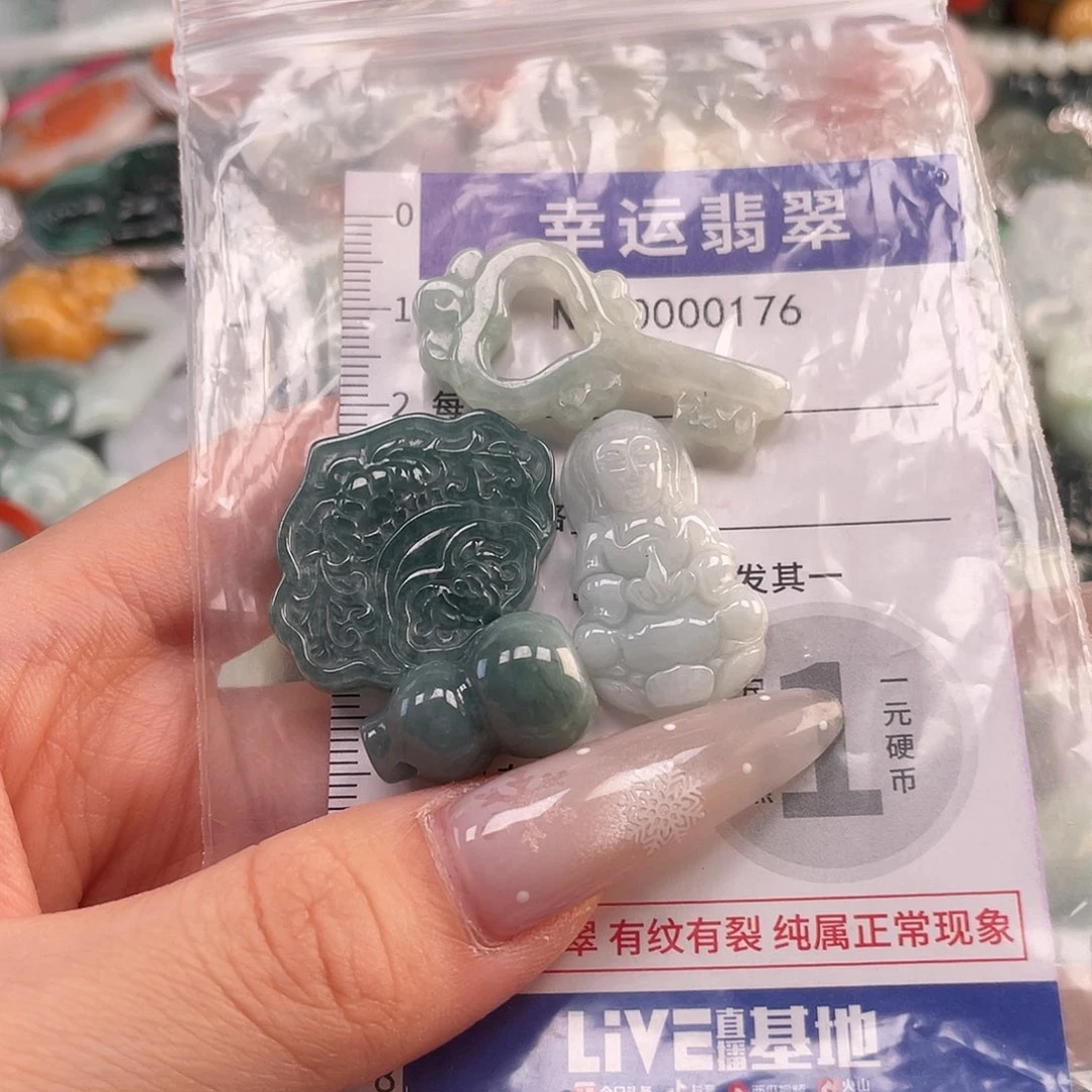 翡翠未镶嵌颈饰Hhh