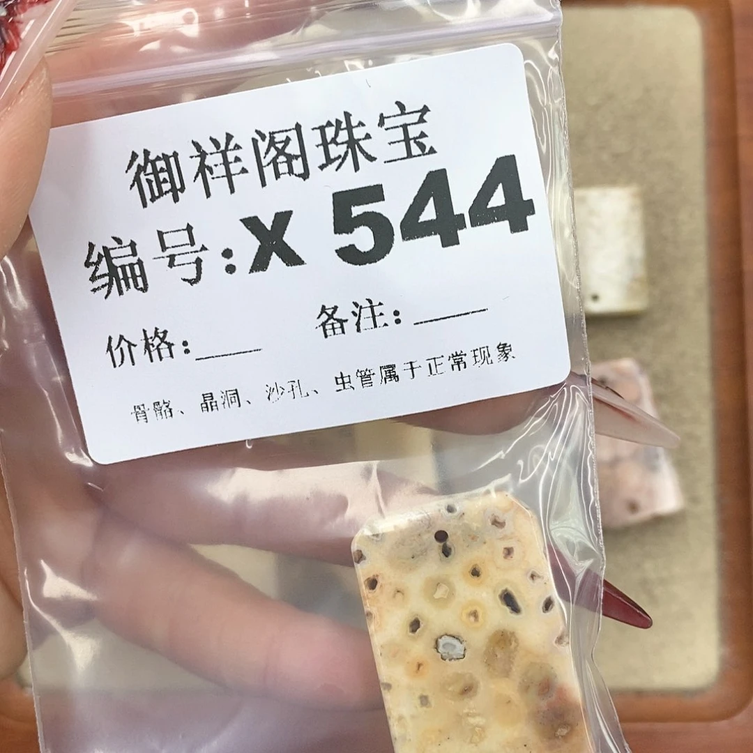 硅化珊瑚（珊瑚玉）颈饰未镶嵌用****2