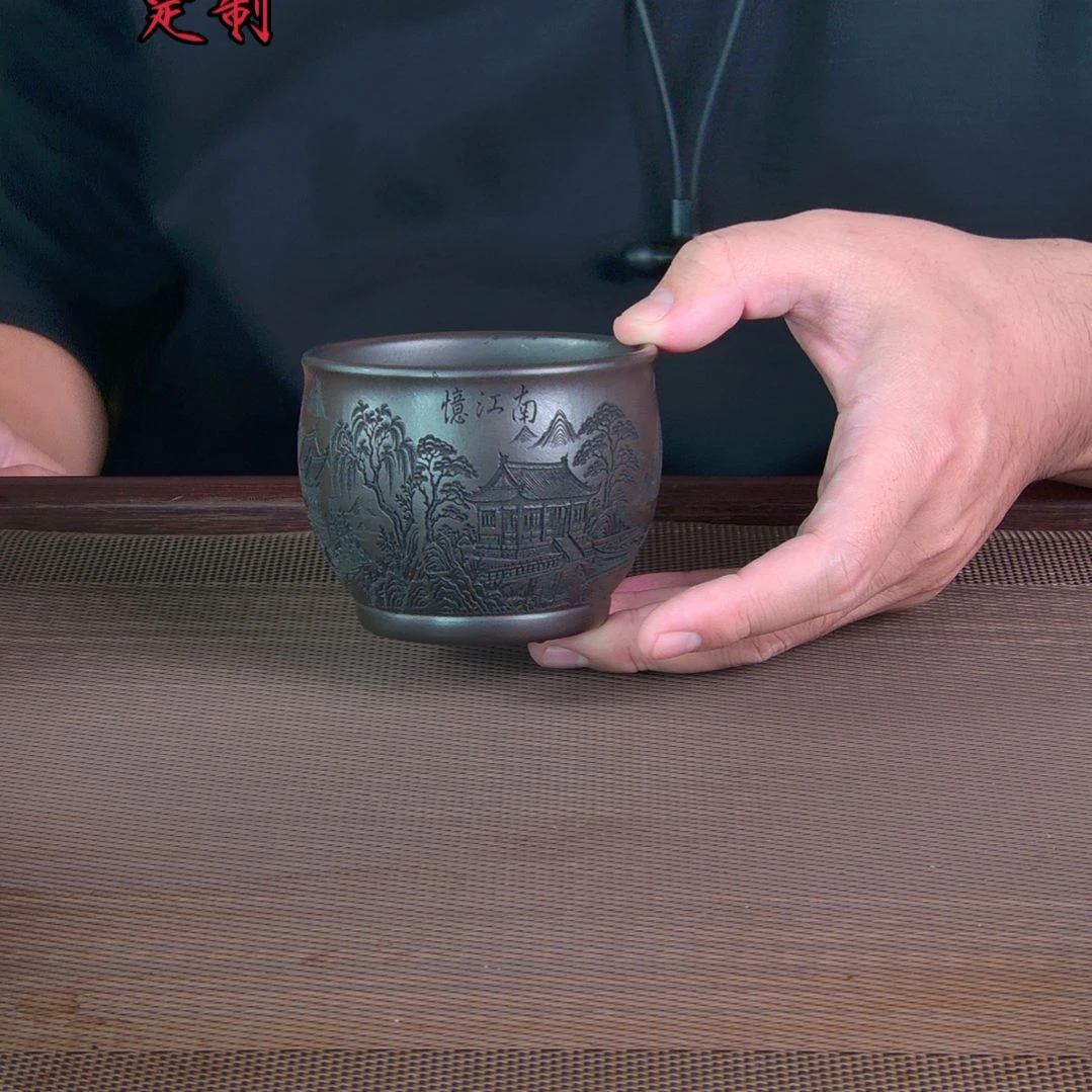 紫砂茶杯高档紫砂茶具套装