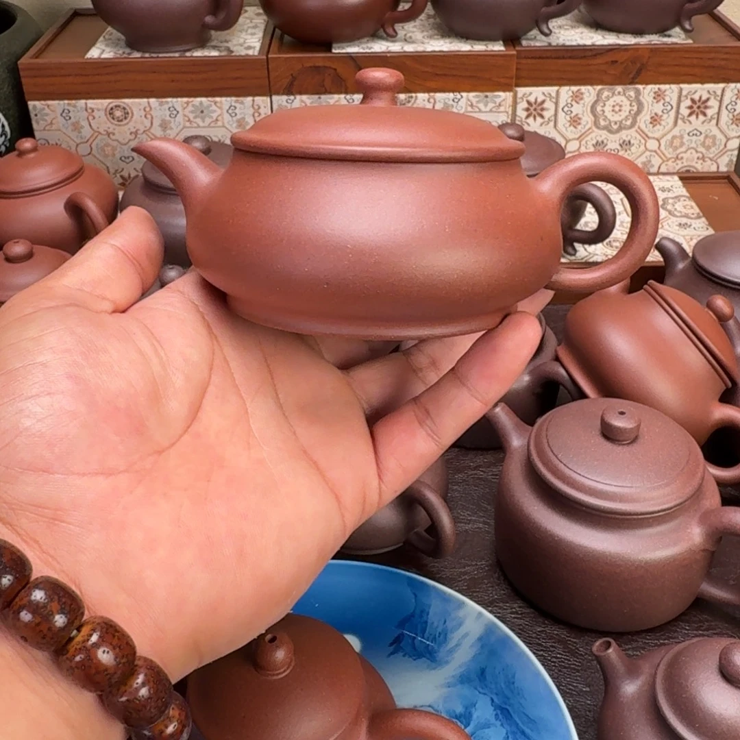 B***O茶壶紫砂原矿紫泥明卢160cc