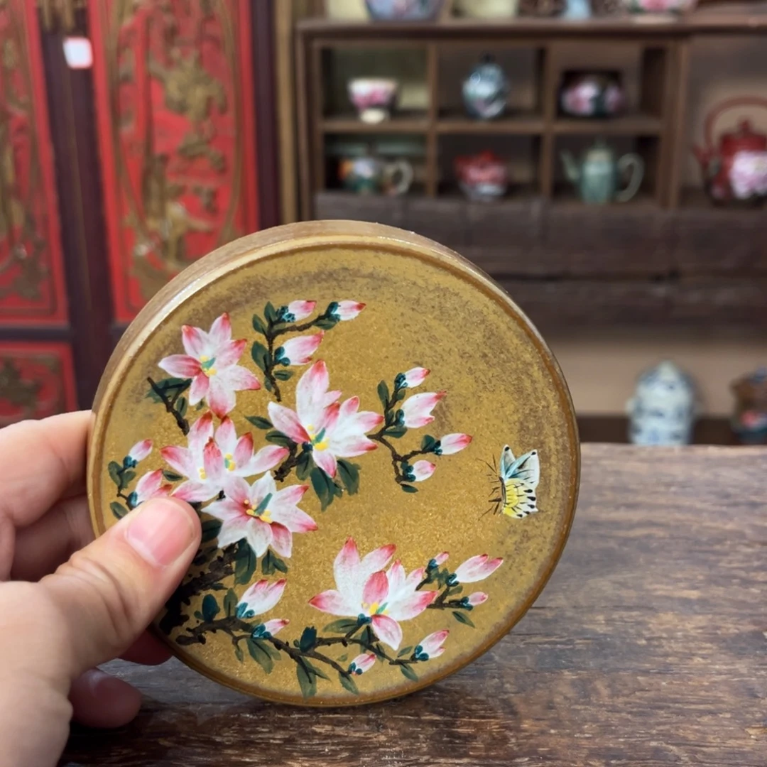 柴烧手工手绘陶瓷