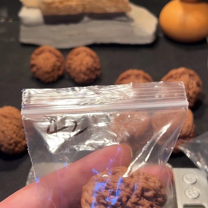 文玩核桃把件涿鹿南疆石42