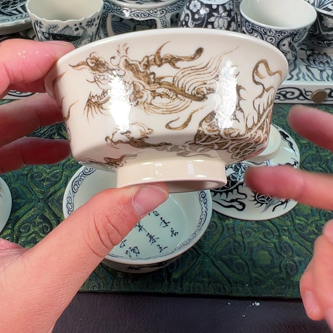 陶景德镇手工手绘陶瓷