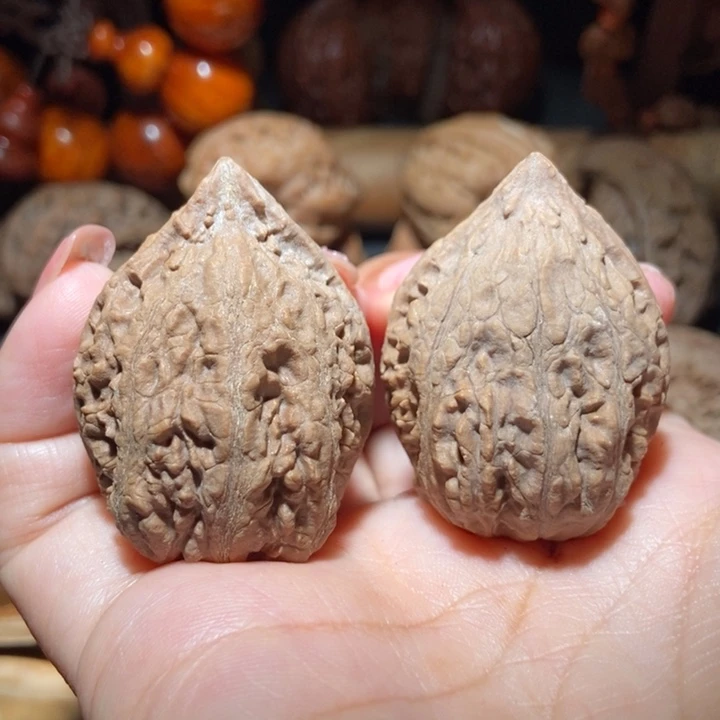 把件文玩核桃东北楸子小雪52