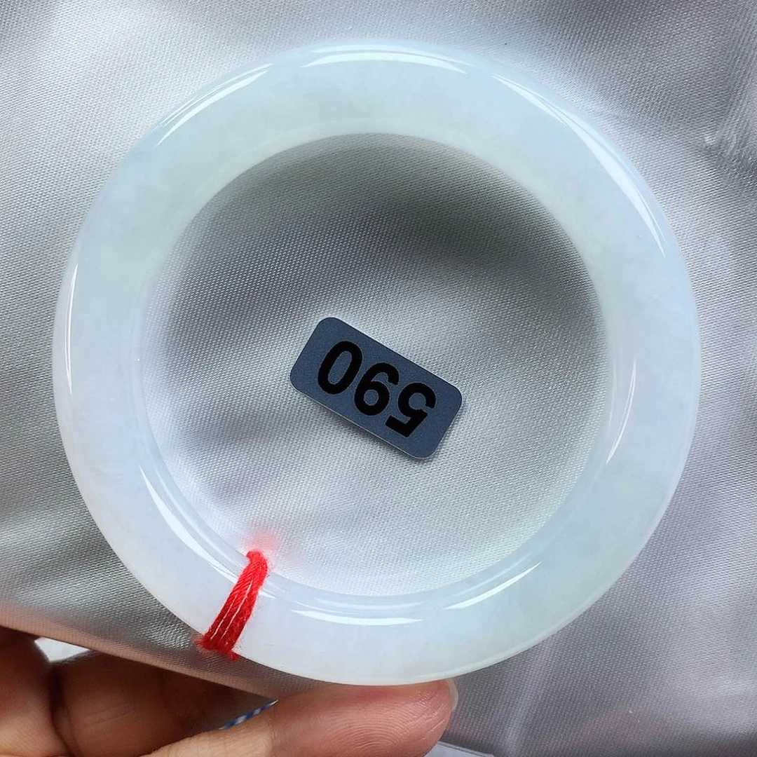 未镶嵌手镯翡翠翡翠手镯圆条590