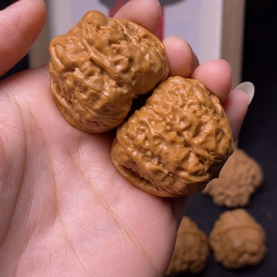 人***才吊坠文玩核桃蛤蟆38