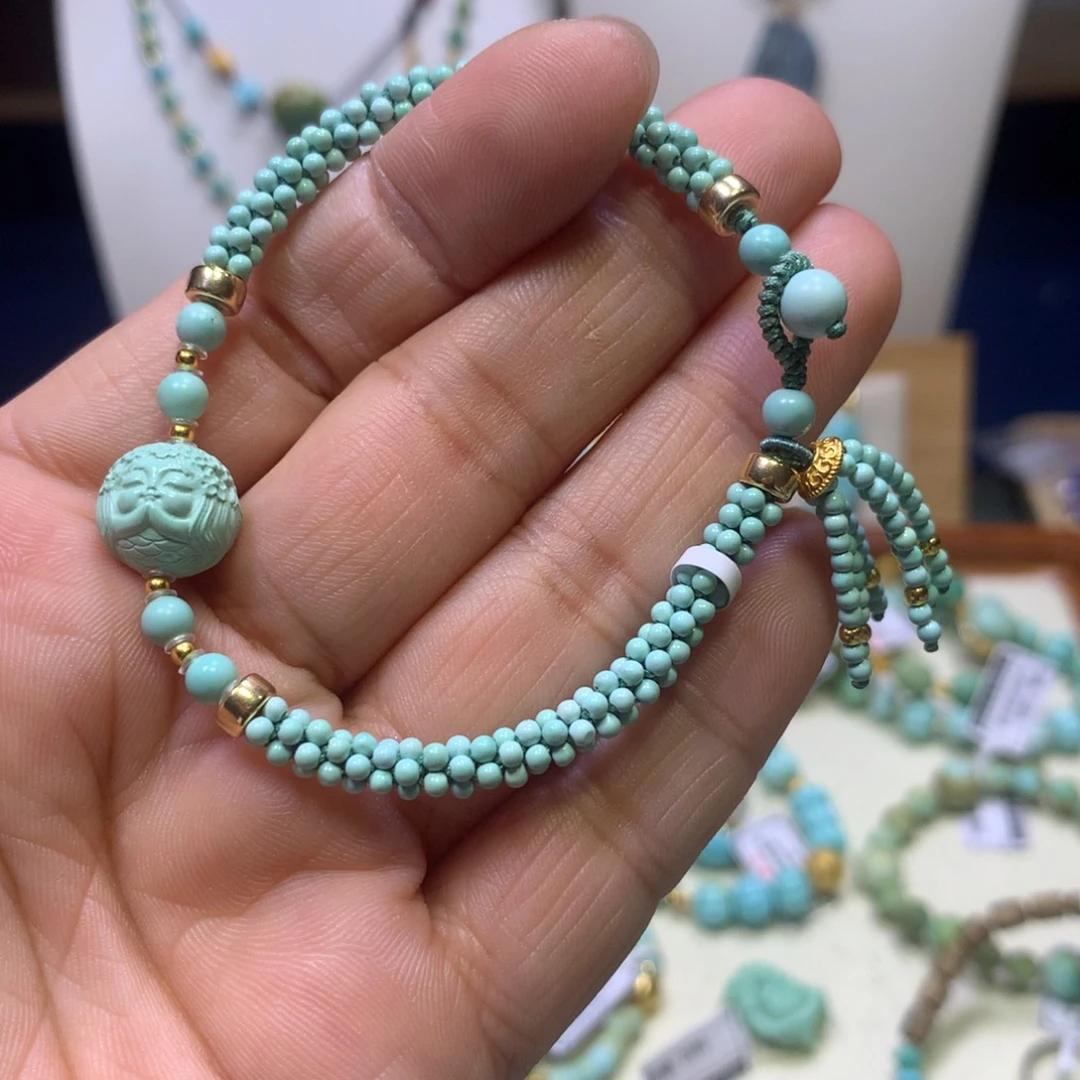 绿松石合金单圈单圈