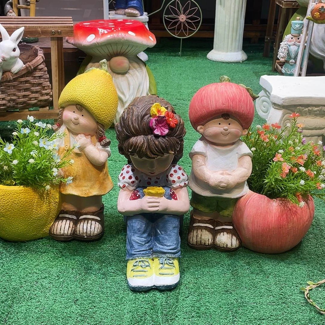 摆件花园摆件红红火火