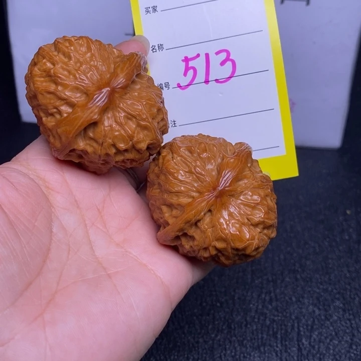 吊坠文玩核桃513/44南瓜返油
