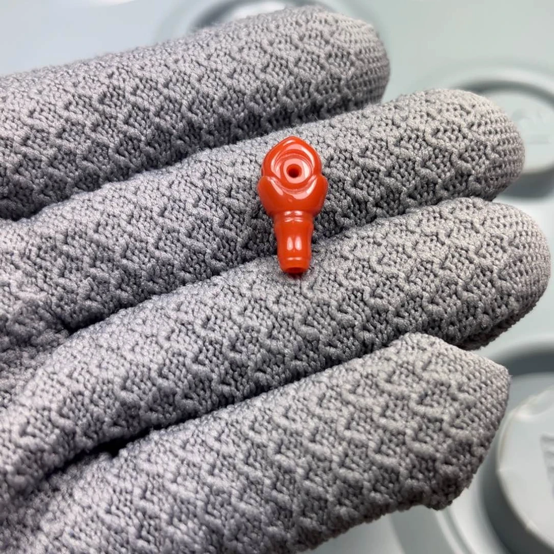 南红玛瑙三通未镶嵌