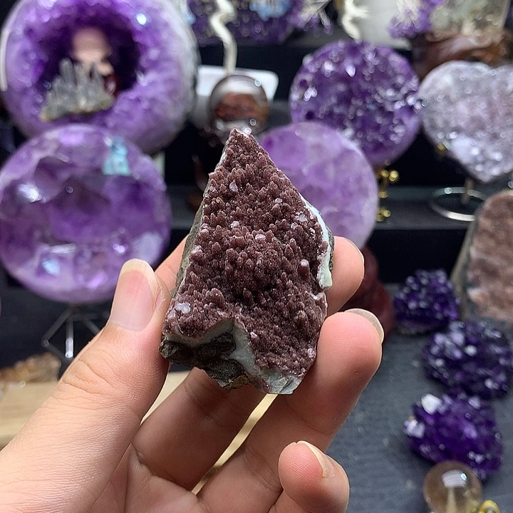 未镶嵌紫晶大型摆件（非配饰）