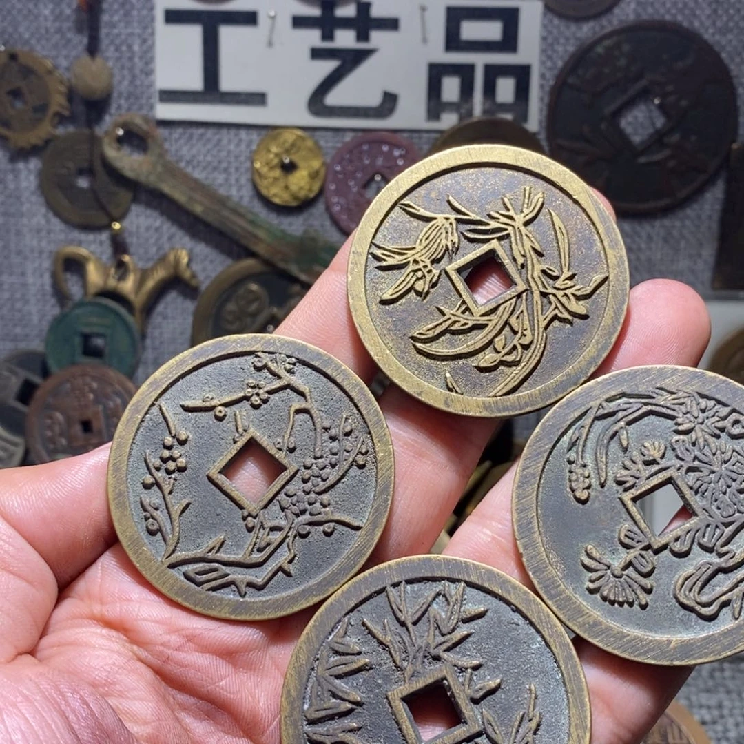 铜工艺品梅兰竹菊