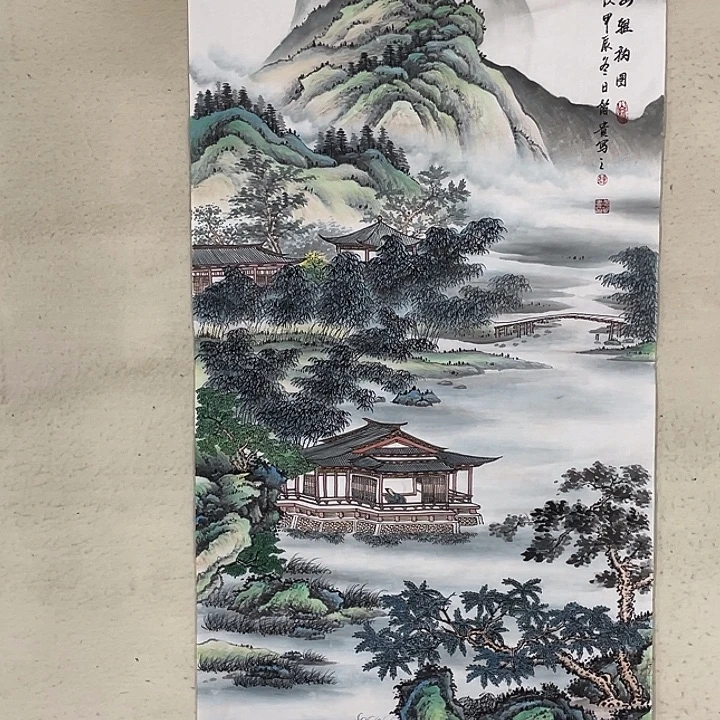 国画国画作品集的故事