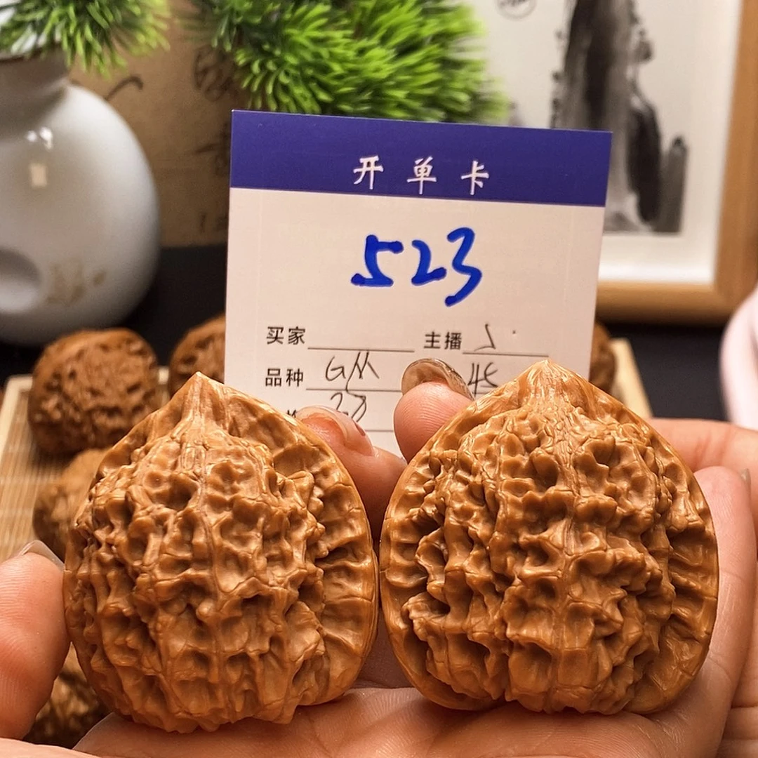 桃核吊坠官帽45有修s