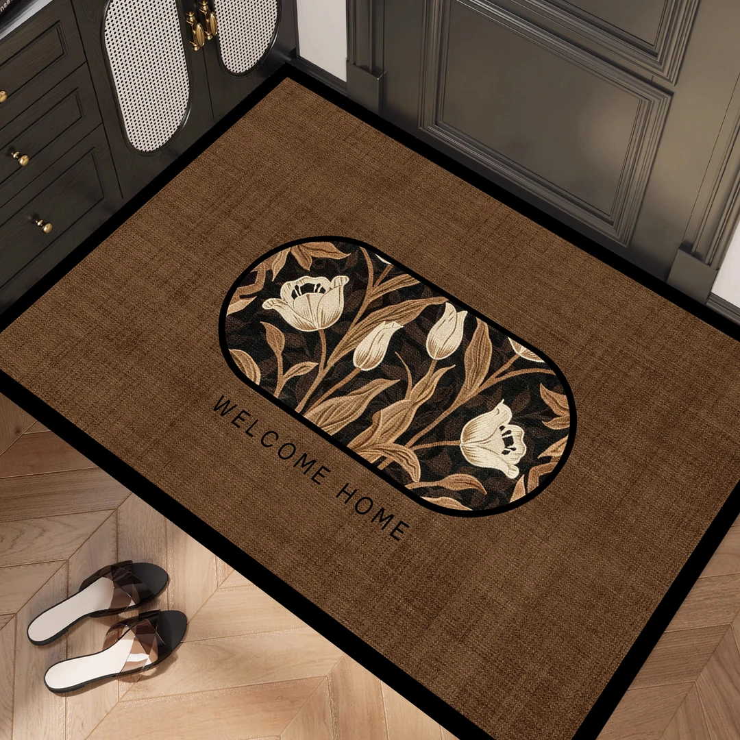 X161-1【50*80cm】硅藻泥地垫卫生间门口浴室防滑厕所床边玄关毯