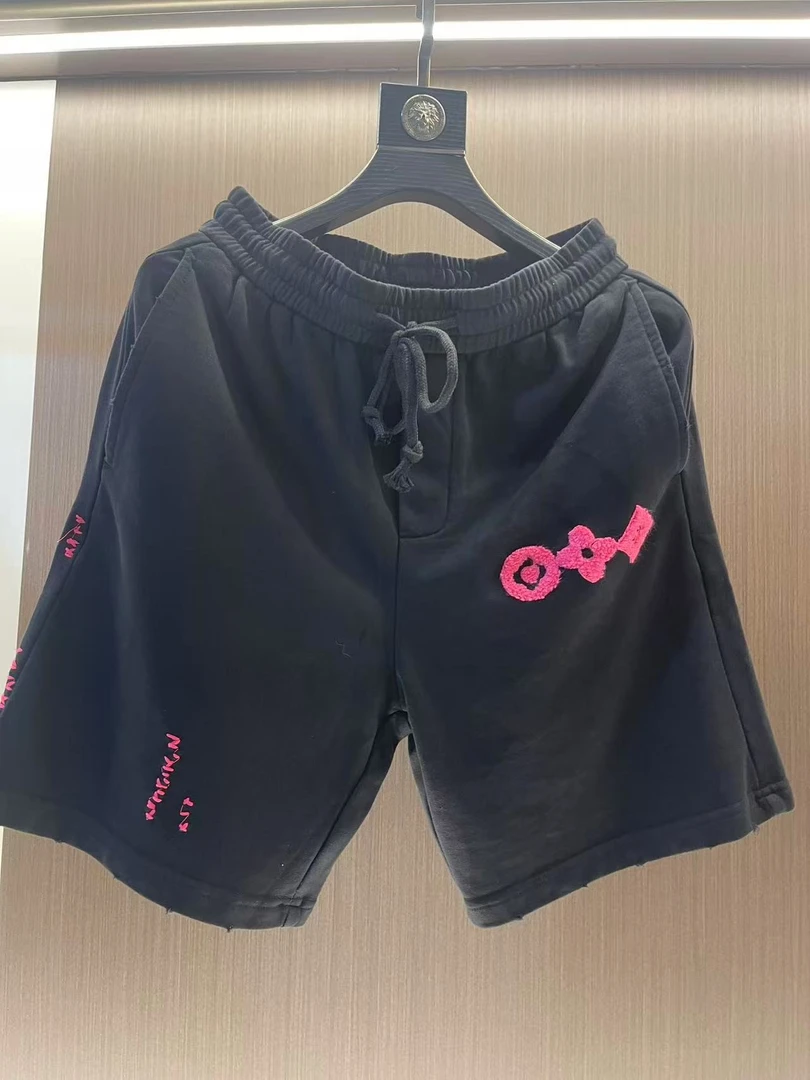 【48号尚品-8893】重工刺绣新品上新时尚高定百搭潮流男女同款短裤