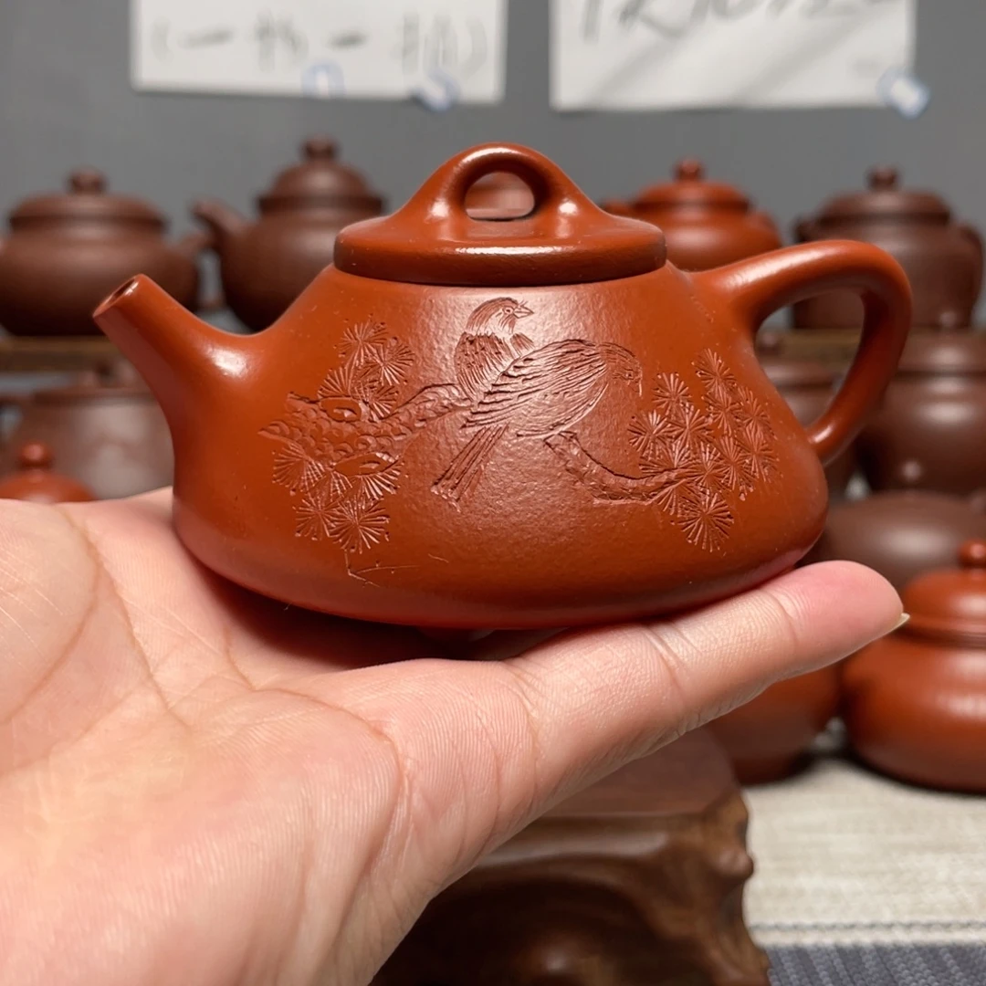 紫砂茶壶子冶石瓢150容量