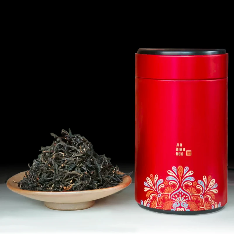 布都茶社野生红茶七号花香功夫滇红茶罐装没有地瓜味纯纯野花香