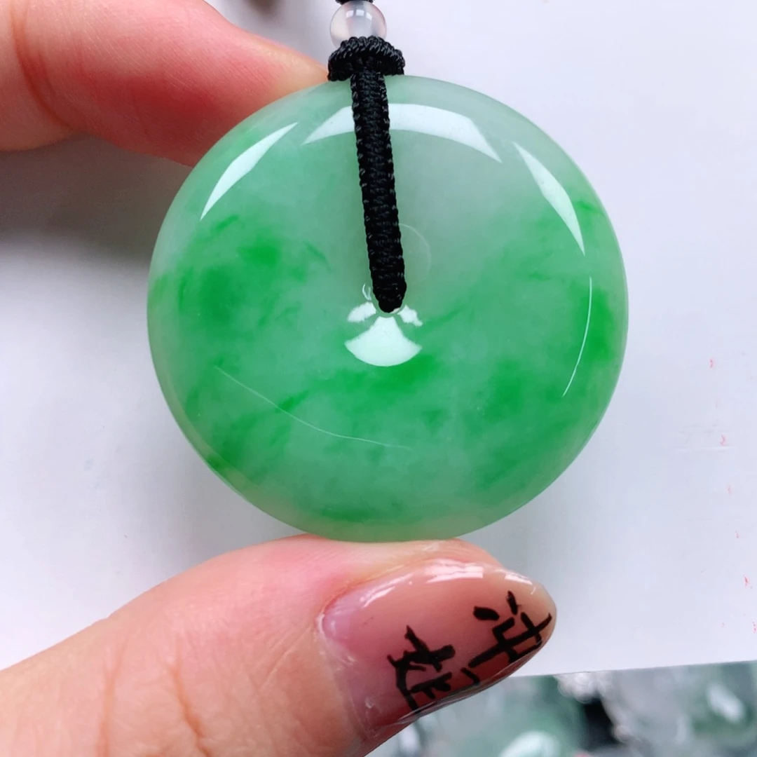 颈饰未镶嵌翡翠天然翡翠