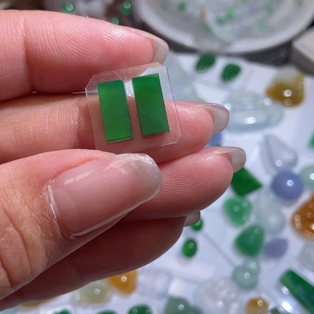 未镶嵌定制翡翠翡翠10.5/4.8/2.4