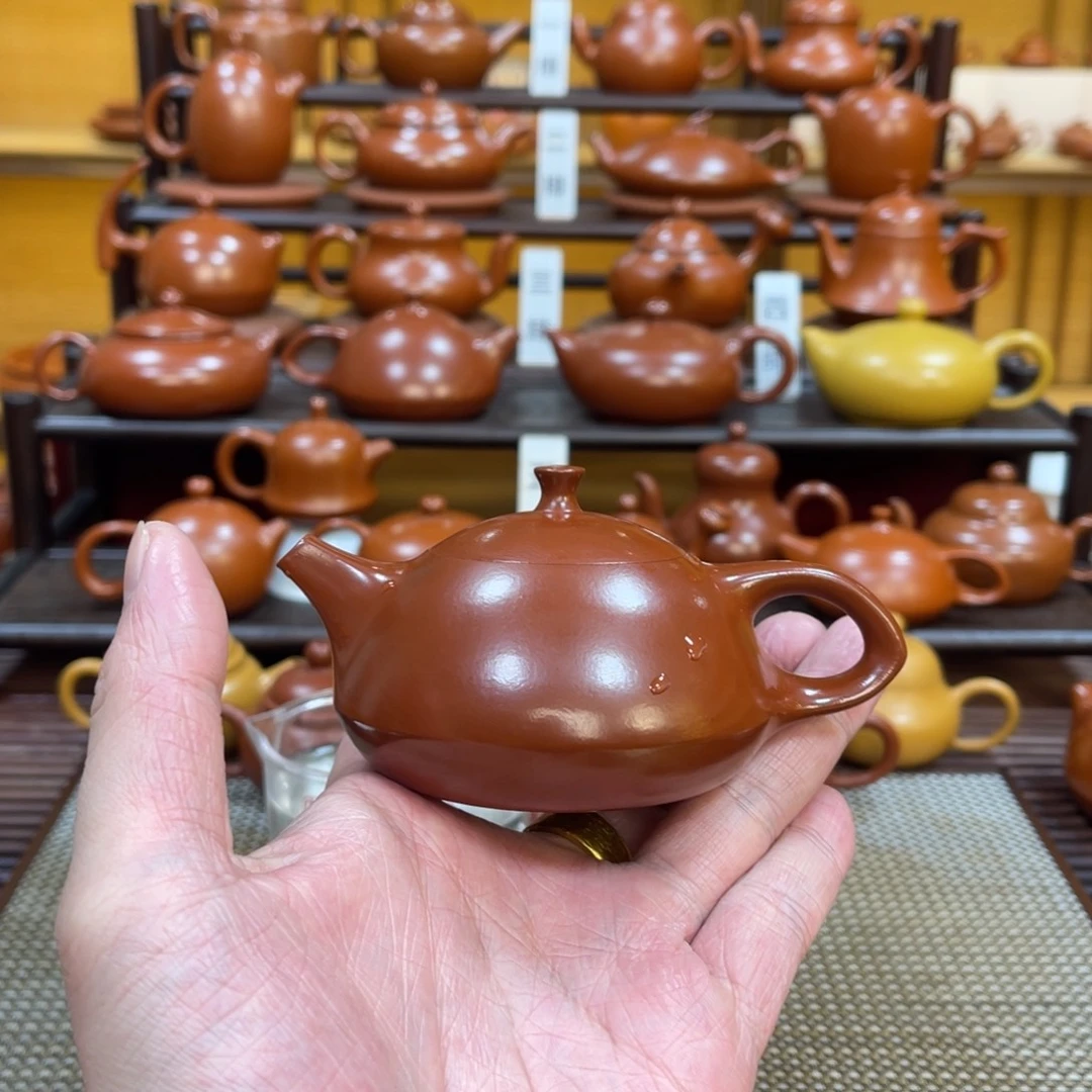 紫砂茶壶玉兔 120-130cc