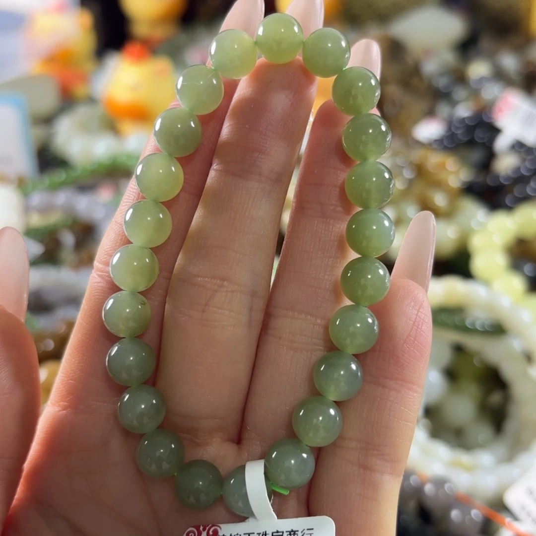 和田玉未镶嵌手串324