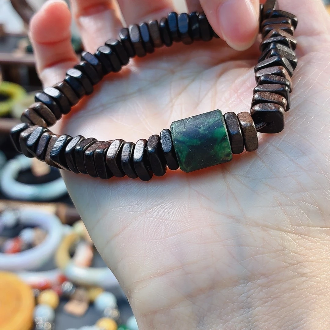 翡翠未镶嵌手链手串