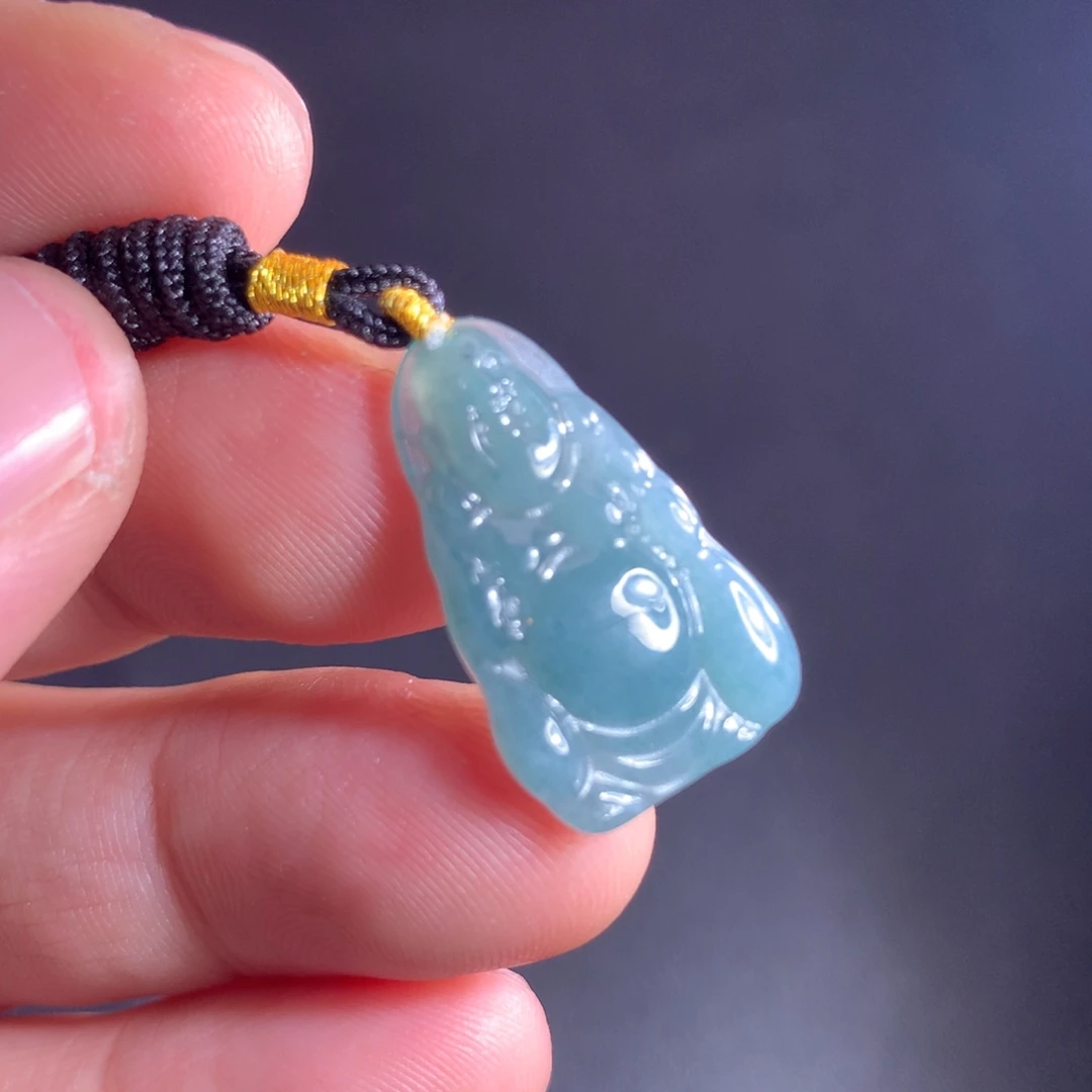 翡翠未镶嵌颈饰天然A货翡翠时尚气质女款吊坠挂坠