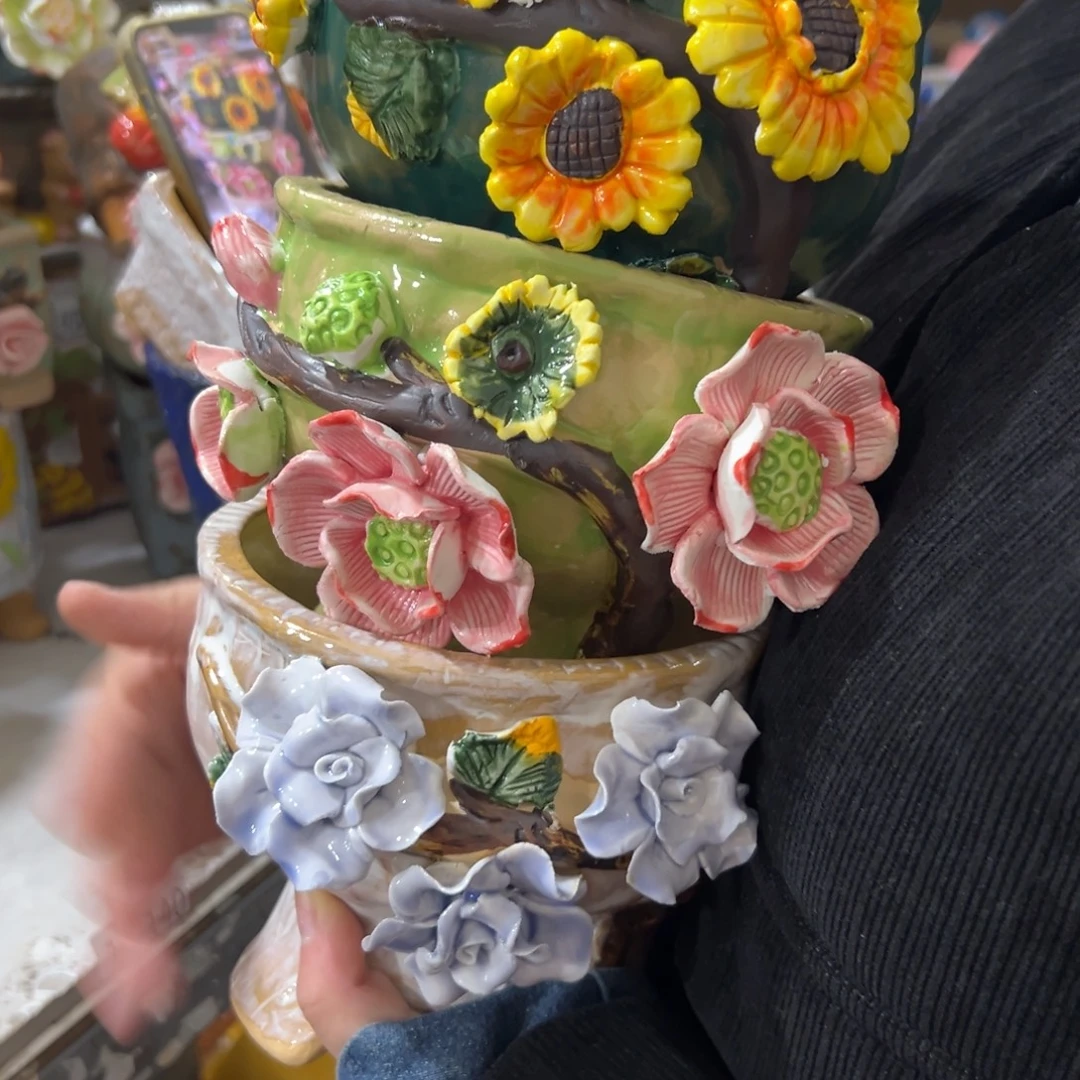 满20发爱退拉黑花盆