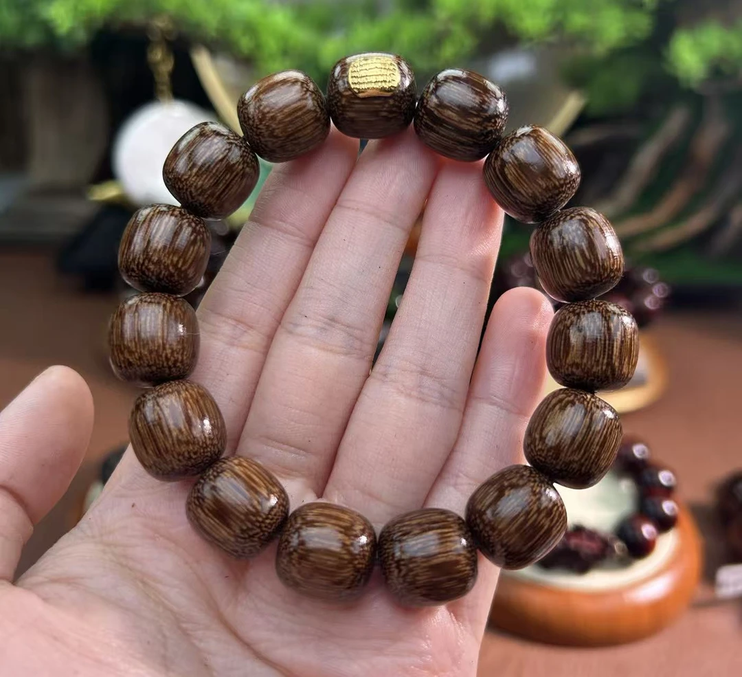 1.5 檀香老型珠+贴片手串【1116】