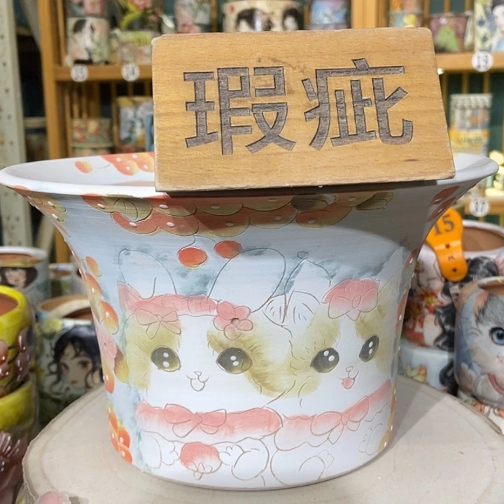 红陶景德镇艺术手绘作品