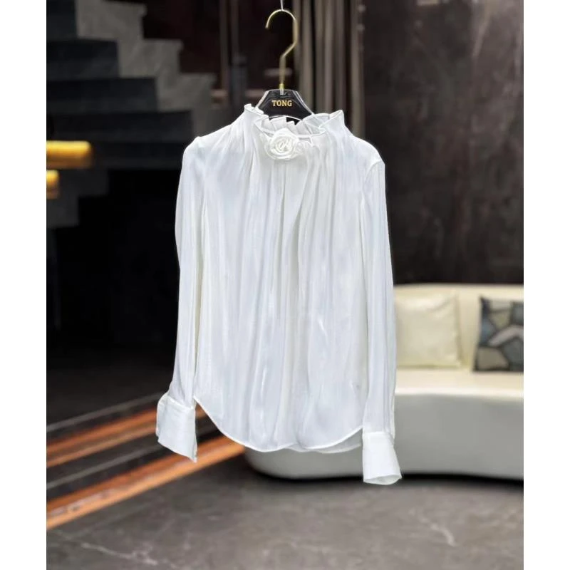 【彤姐原创】欧若风春上新气质设计感时尚简约上衣WM006