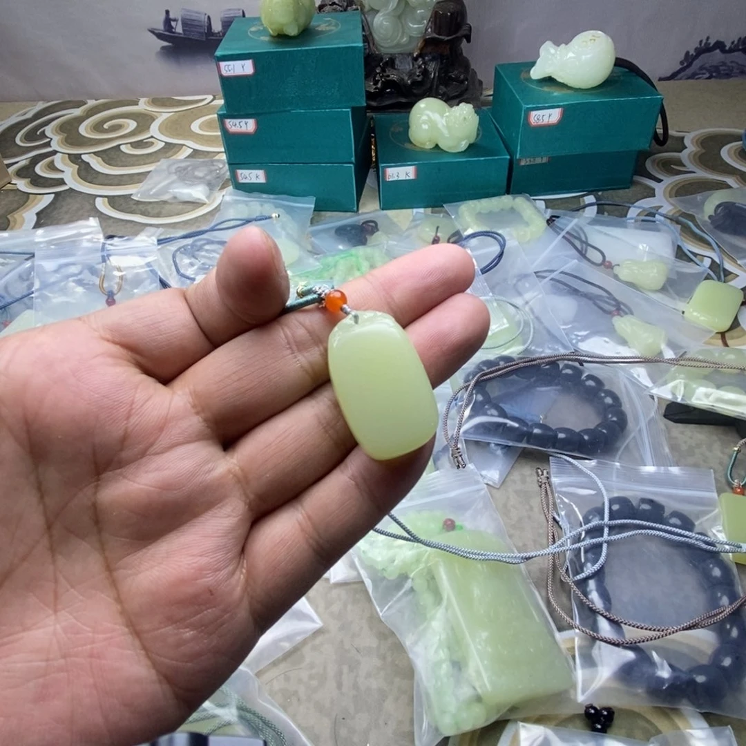 小*蓝天然青海时尚无事牌