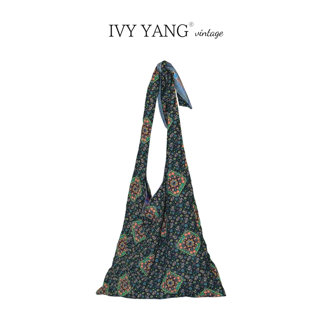 IVY YANG 原创设计手工单肩包复古百搭斜挎包女