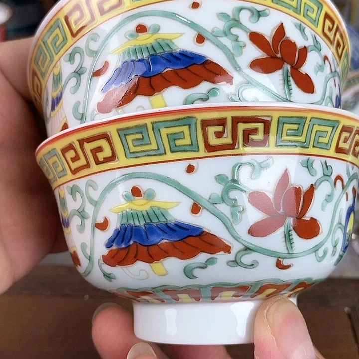 景德镇陶瓷藏式茶碗