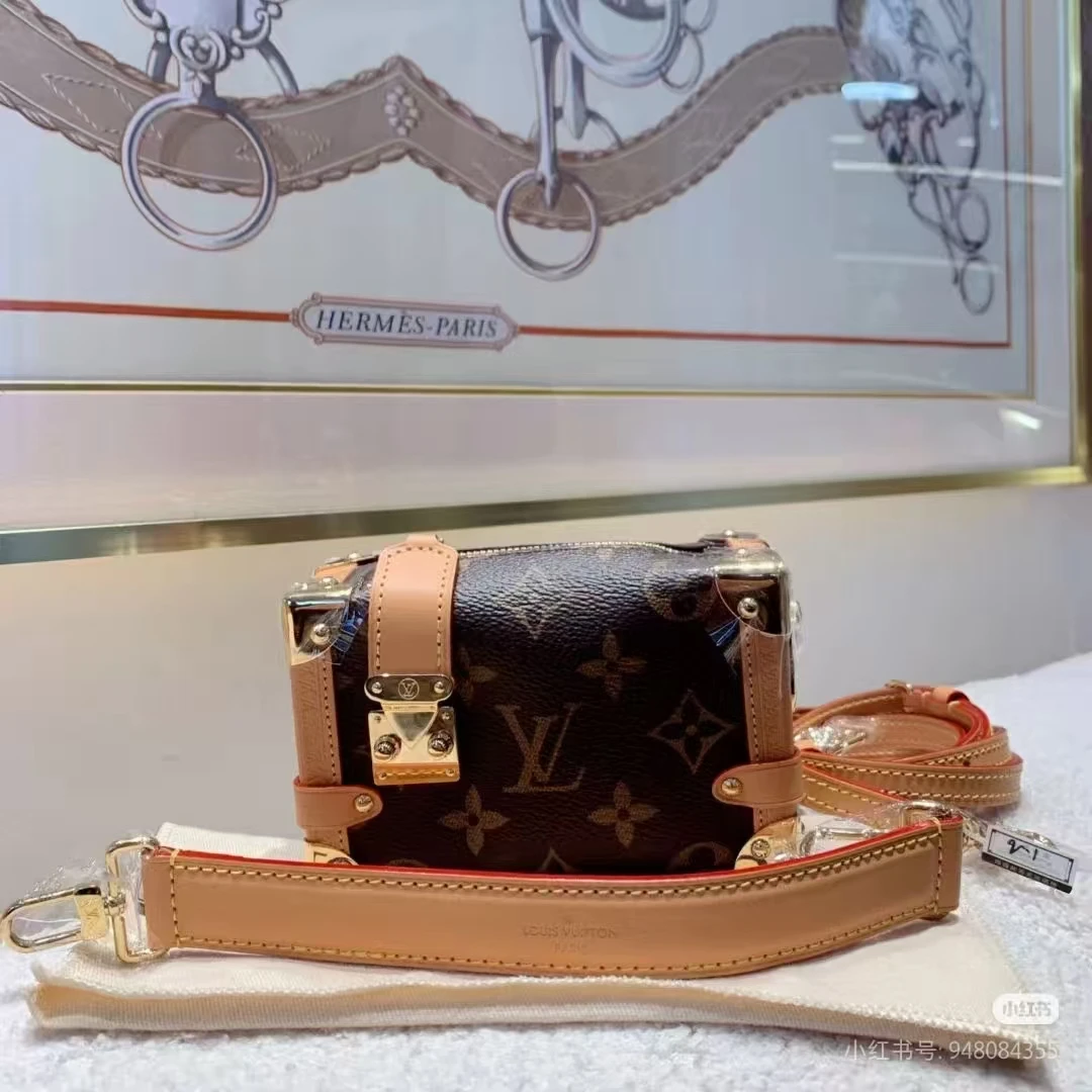 99新 LouisVuitton/路易威登 谷爱凌mini盒子包/优品