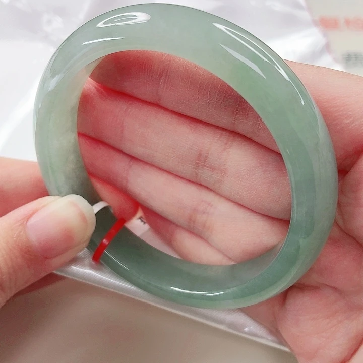 翡翠未镶嵌手镯58圈x482