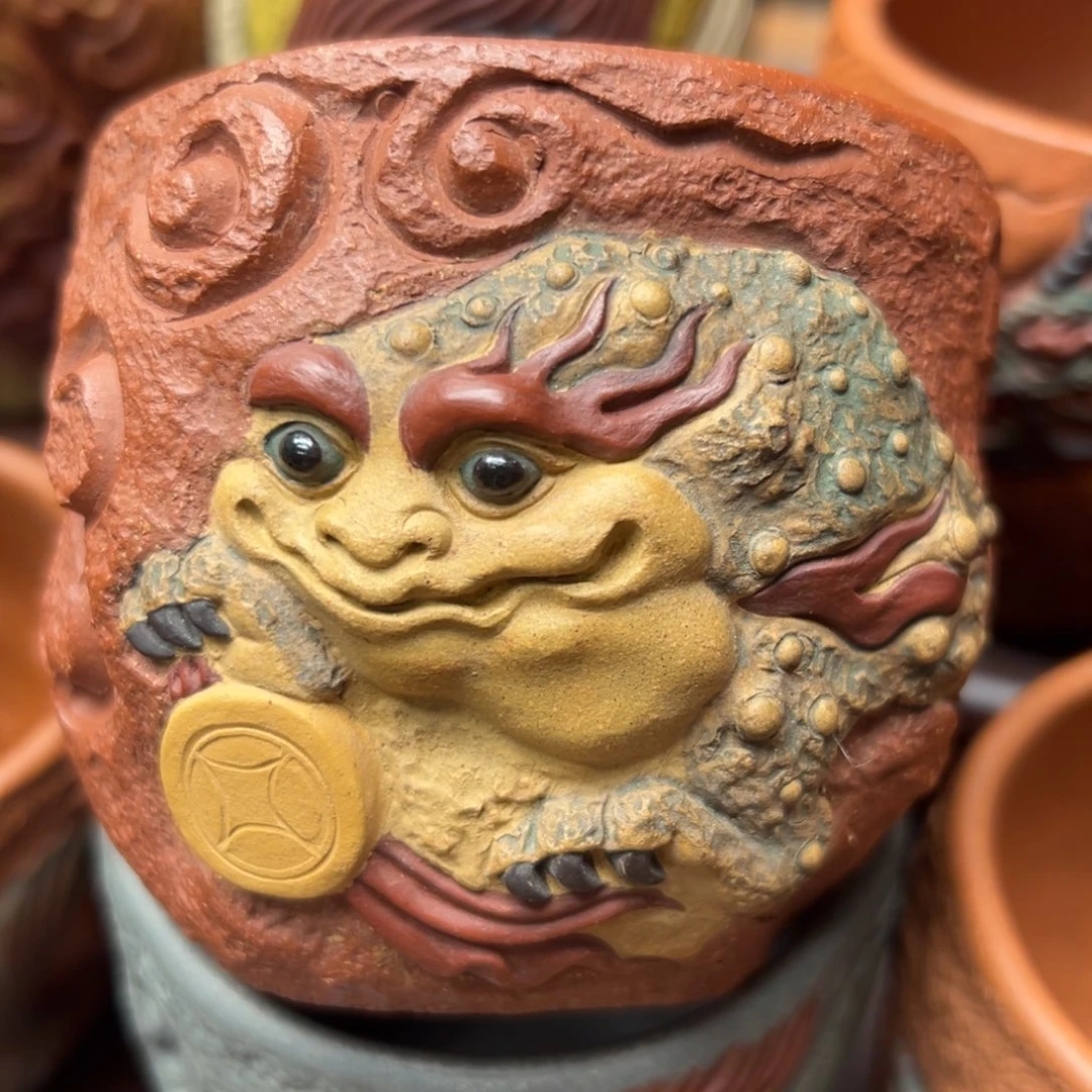 紫砂茶杯神*手上有钱紫砂