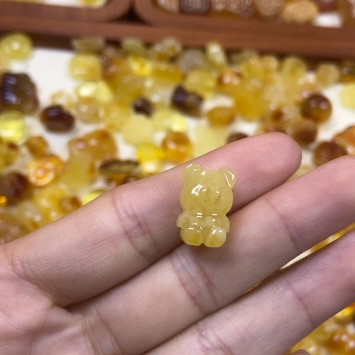 吊坠橄榄核小熊184