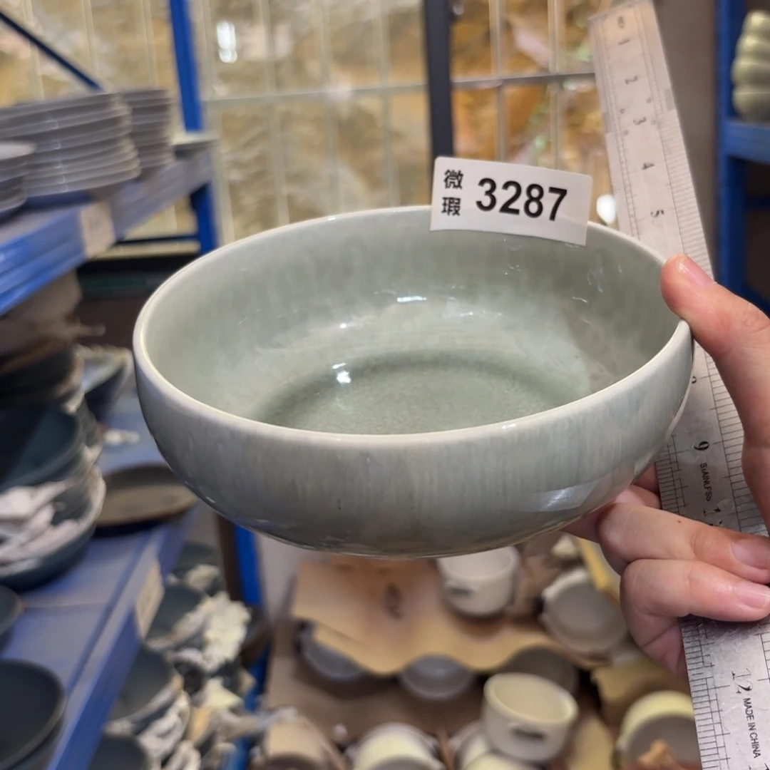 陶瓷3287 微瑕陶瓷餐具2个