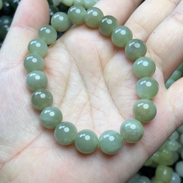 和田玉未镶嵌手链卡10