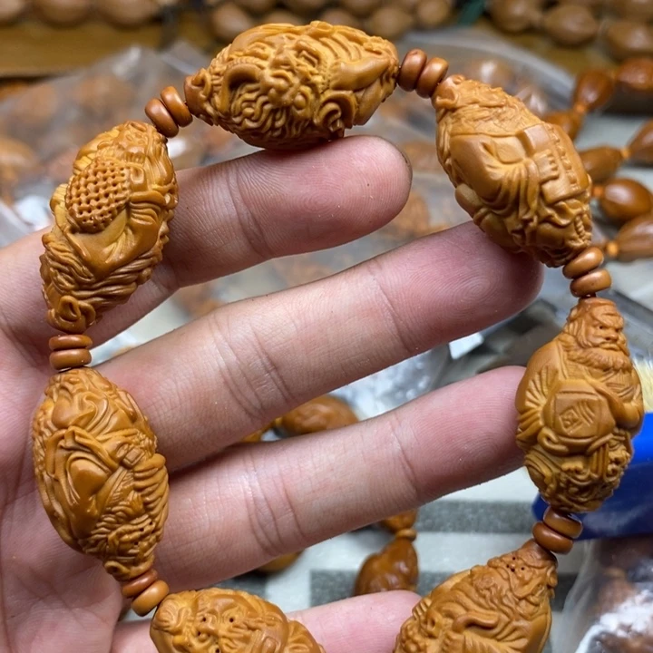 手串/手链橄榄核橄榄核雕工艺手串
