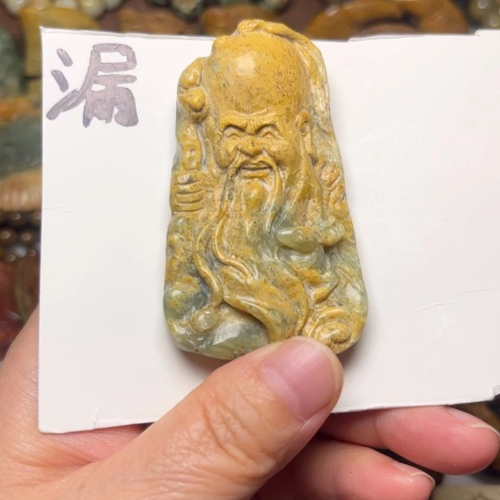 岫岩河磨玉（透闪石质玉）未镶嵌珠宝奇石