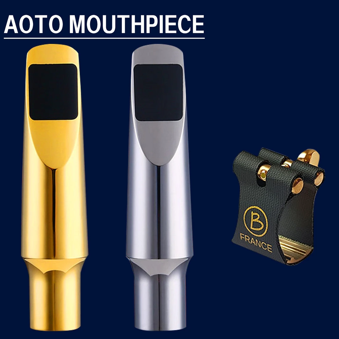 法国 BRANCHER 布冉切笛头中音萨克斯金属笛头 J19 21 黑金刚 B21