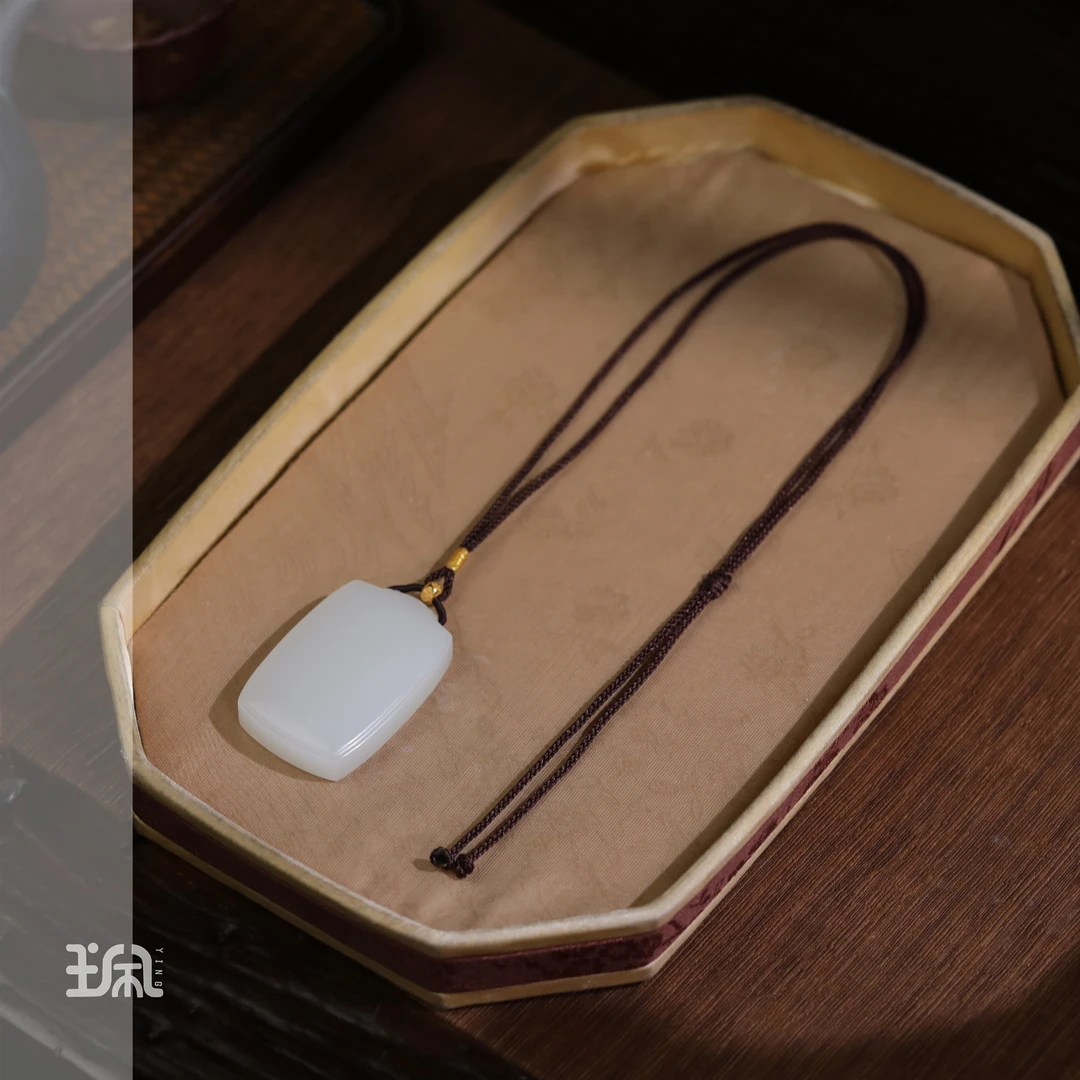 溪枕|和田玉*项链*18K金镶嵌LYB25020620多样性发其一（P）